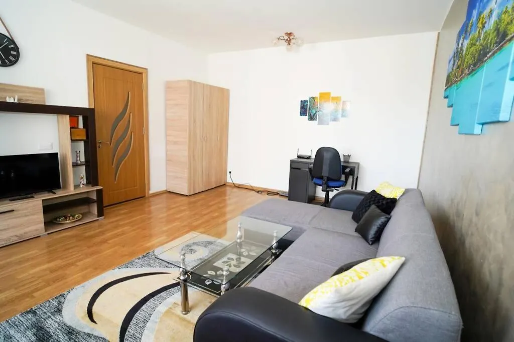Sky Modern 1 Bedroom Apt W Free Parking Bucarest