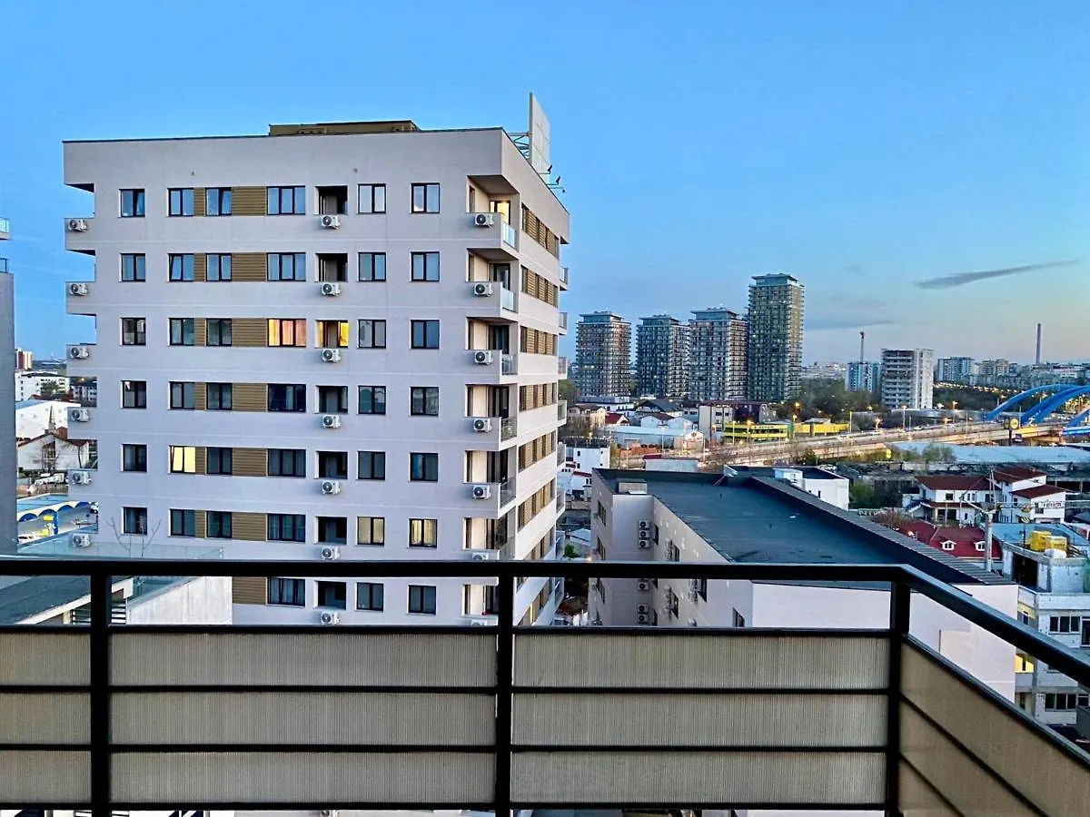 Sky Modern 1 Bedroom Apt W Free Parking Bucarest Appartamento
