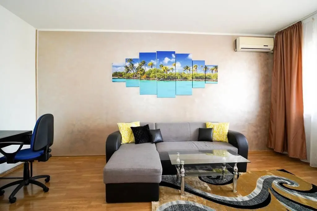 Apartman Sky Modern 1 Bedroom Apt W Free Parking Bukarest Románia